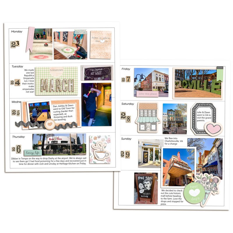 Week 13 Memory Planner