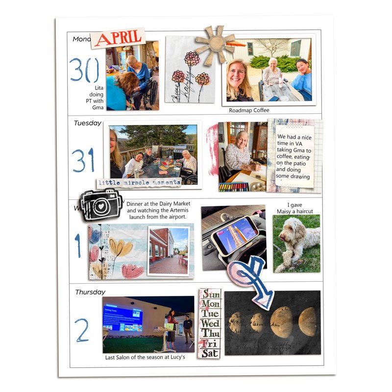 Week 14 Memory Planner - Left