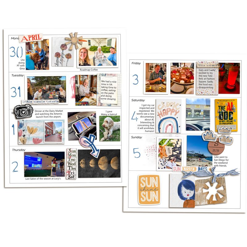 Week 14 Memory Planner