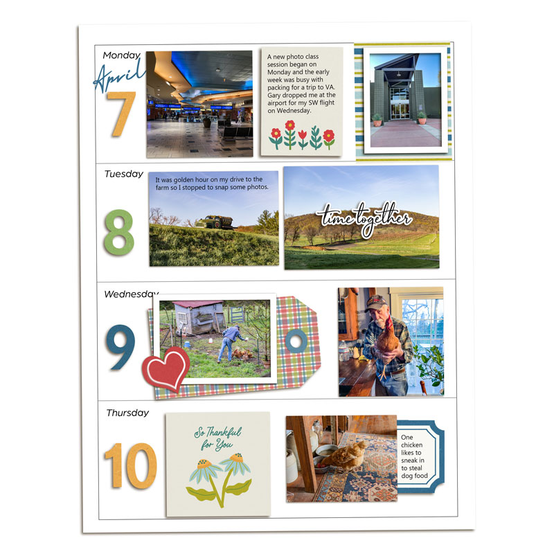 Week 15 Memory Planner (right)