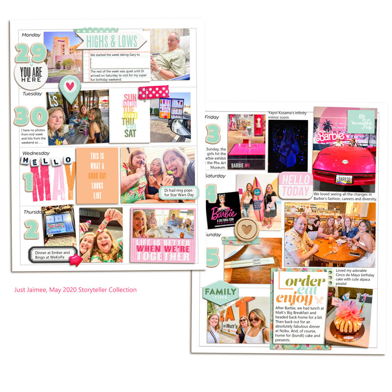 Week 18 Memory Planner