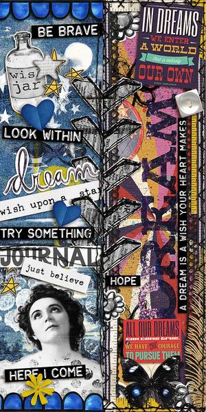Week 2 - Skinny Art Journal Challenge