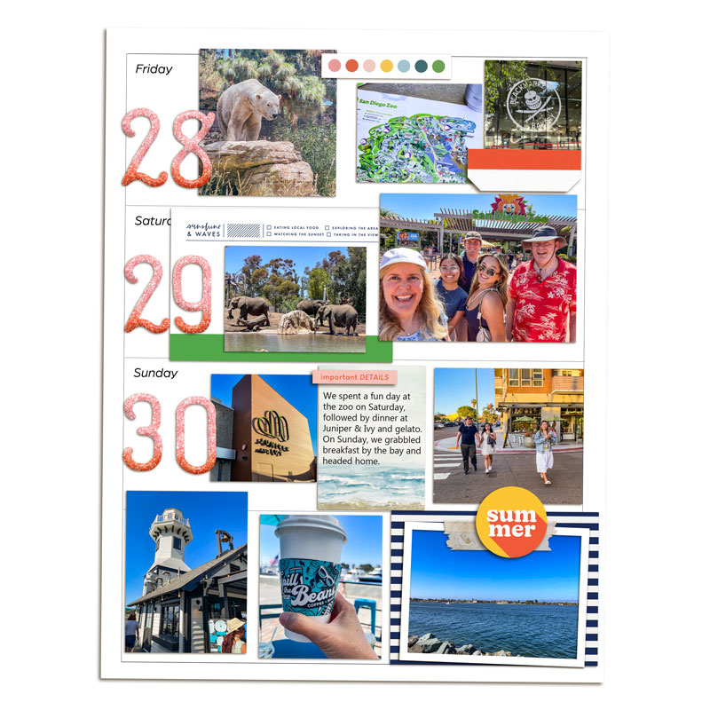 Week 26 Memory Planner (right)