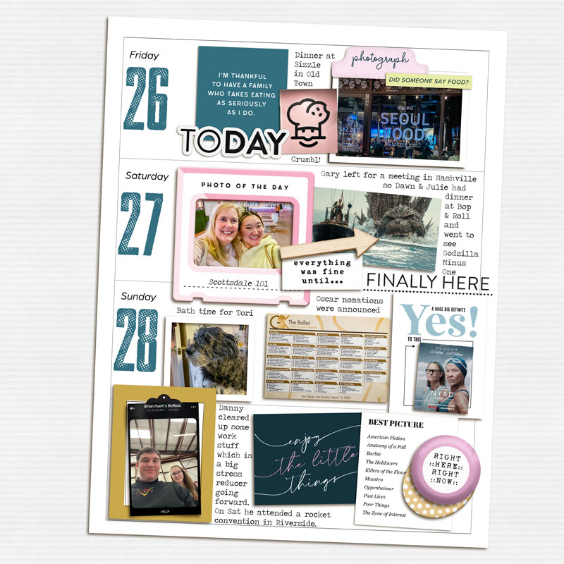 Week 3 Memory Planner - Right
