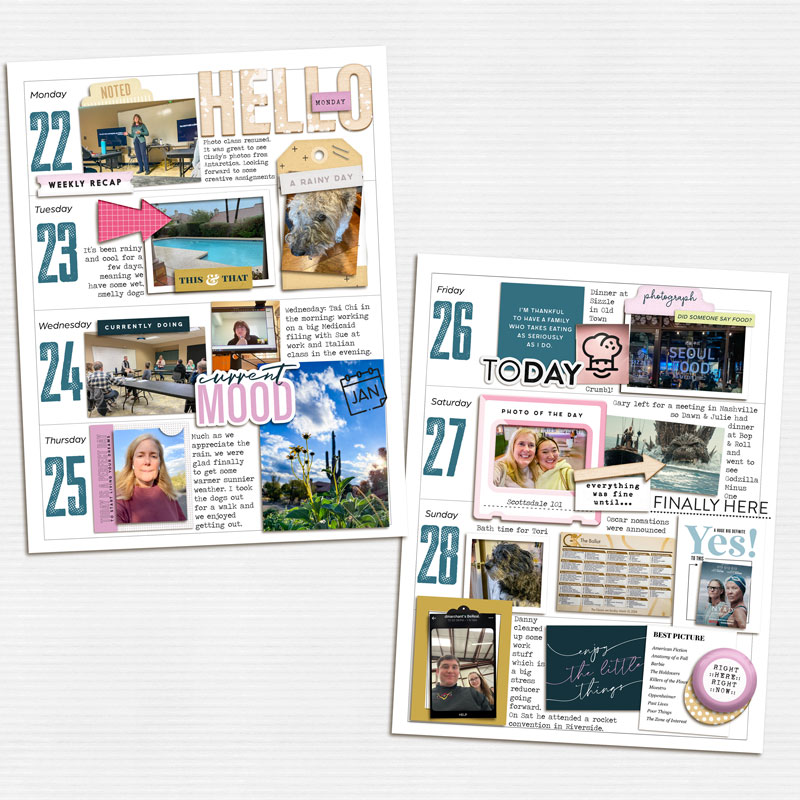 Week 3 Memory Planner