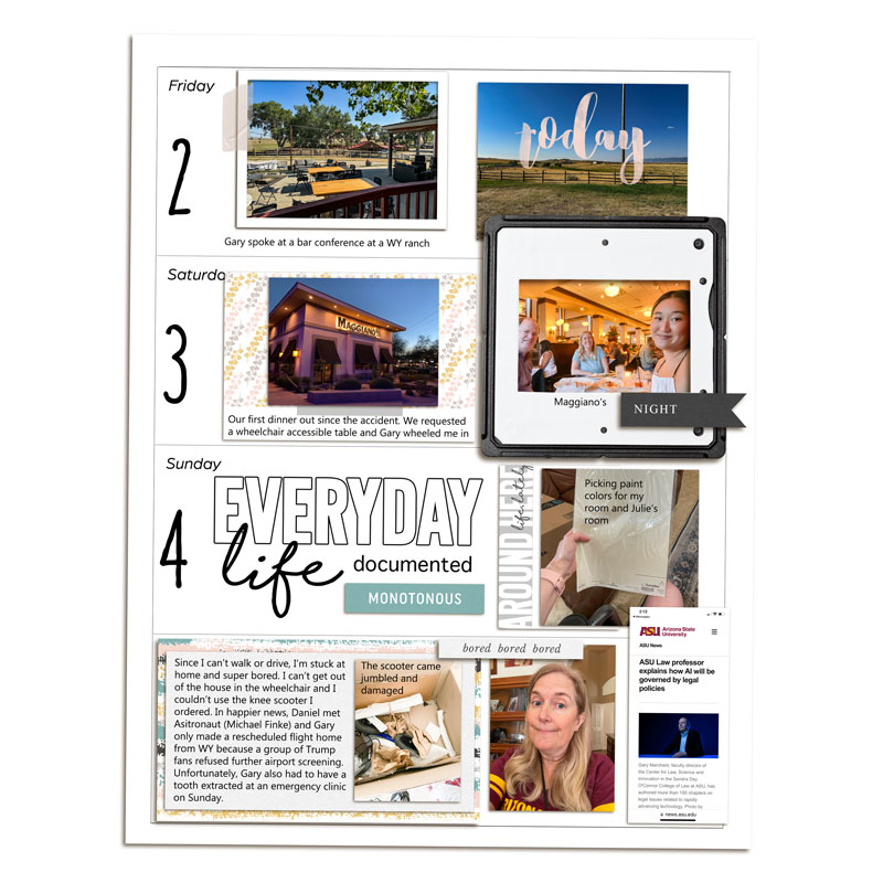 Week 31 Memory Planner (right)