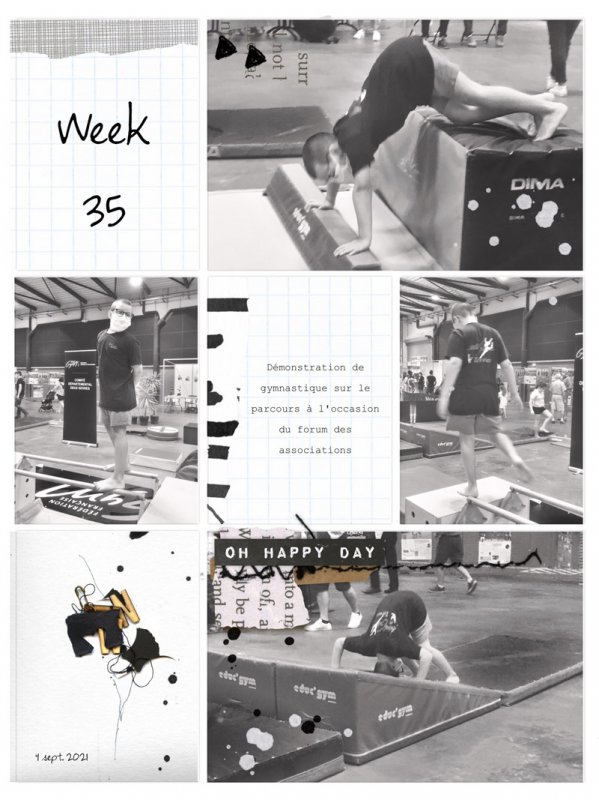 Week 35 Demonstration de gym