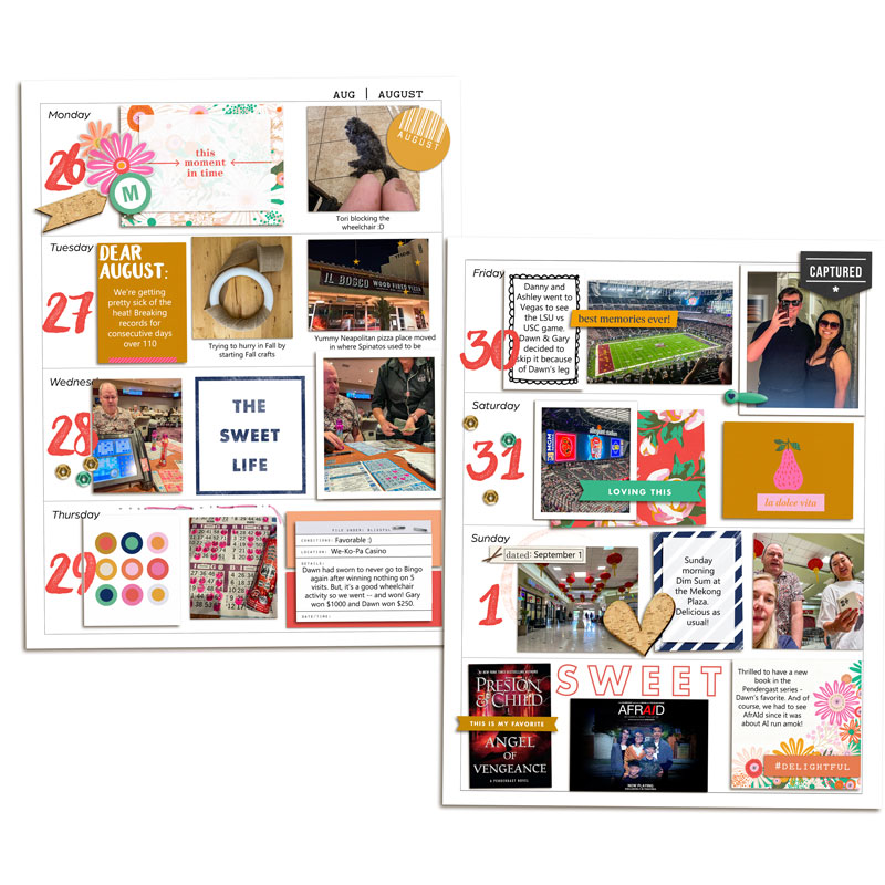 Week 35 Memory Planner