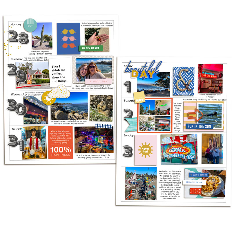 Week 44 Memory Planner