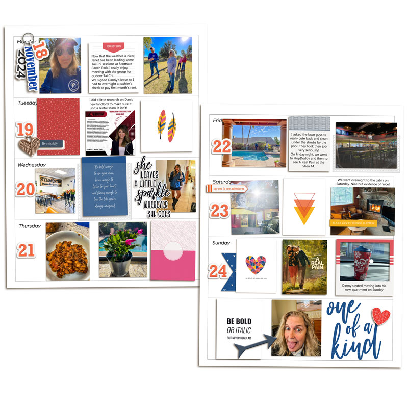 Week 47 Memory Planner