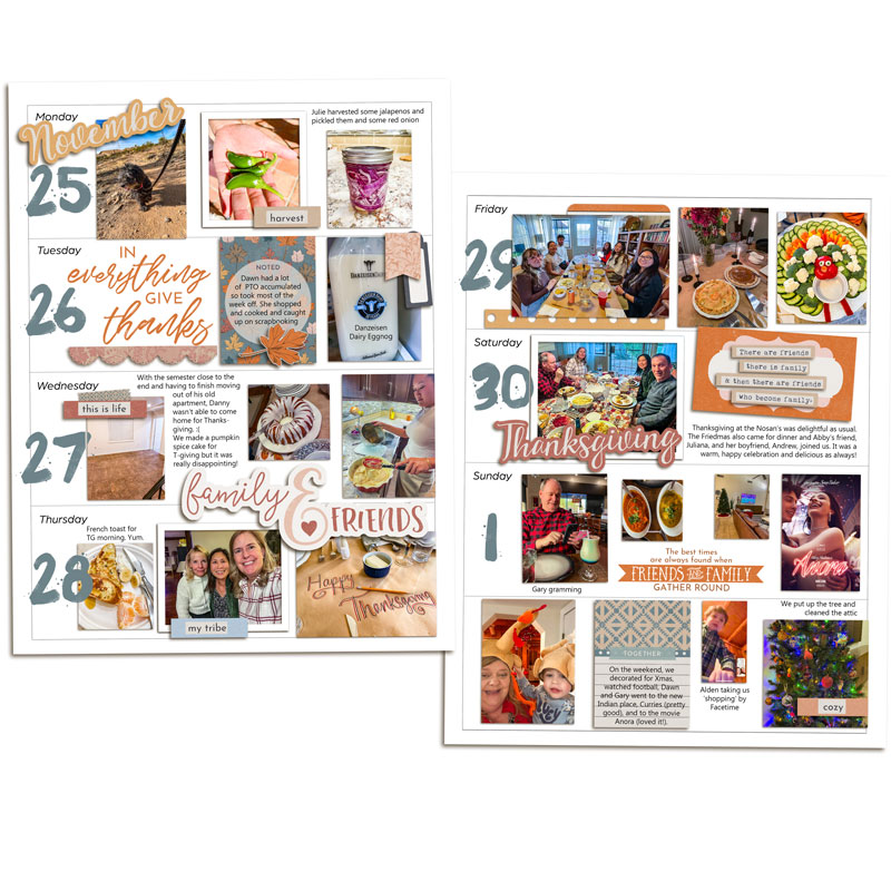 Week 48 Memory Planner