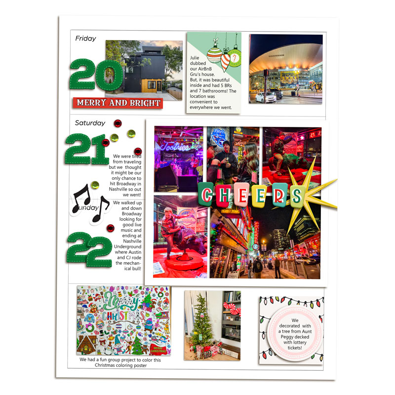 Week 51 Memory Planner (right)