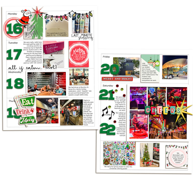 Week 51 Memory Planner