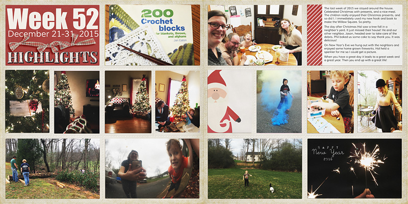 Week 52 2015 Highlights