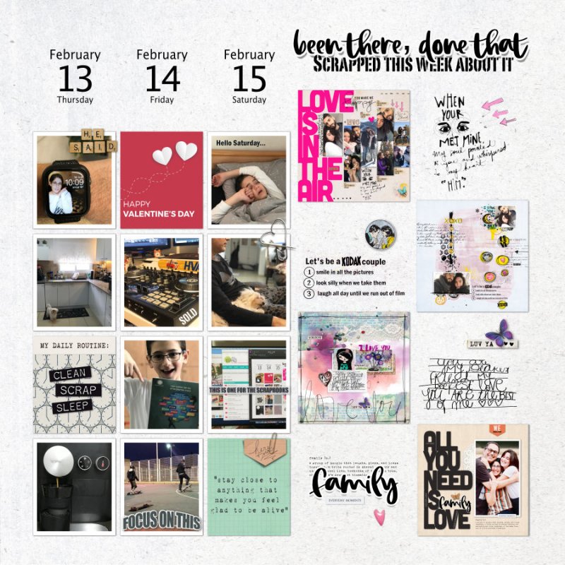 Week 7 Project life 2020 - page 2