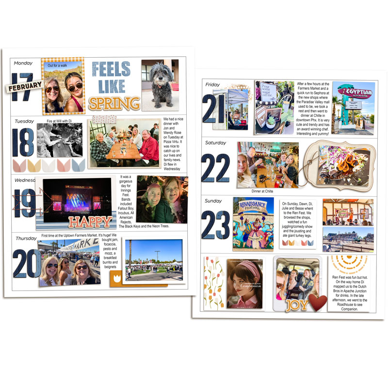 Week 8 Memory Planner