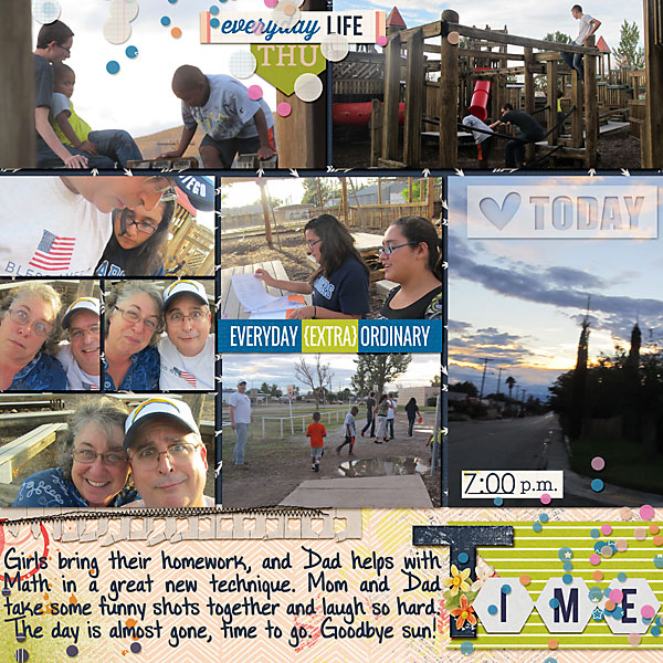 week in the life Thursday eve