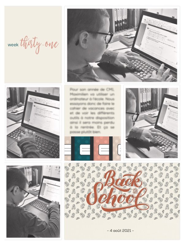Week31 Back to school