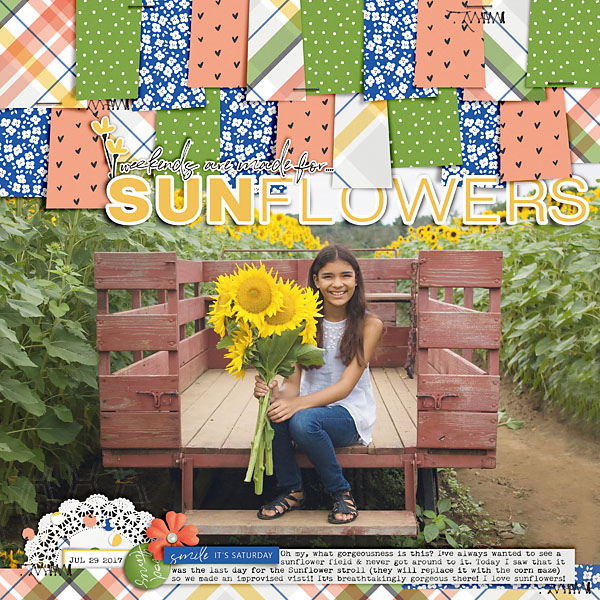 Weekends Are For Sunflowers