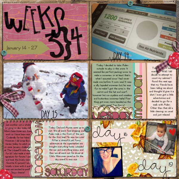 Weeks 3 to 4 - Page 1