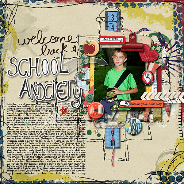 Welcome Back School Anxiety!