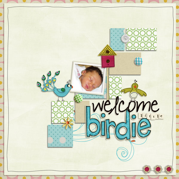 welcome little birdie
