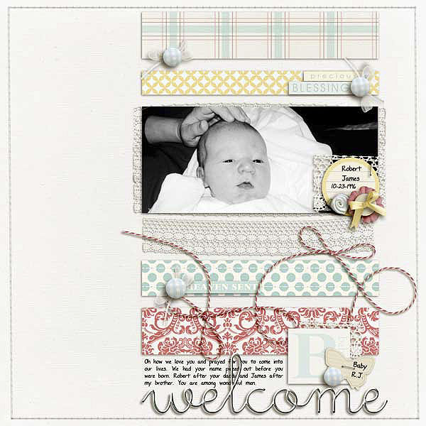 Welcome Little One touched up...