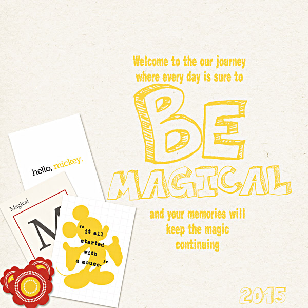Welcome to Our Journey sure to BE Magical