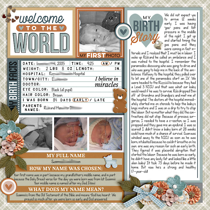 Welcome to the World