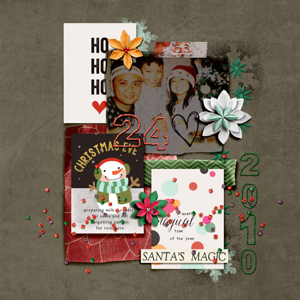 welcoming santa