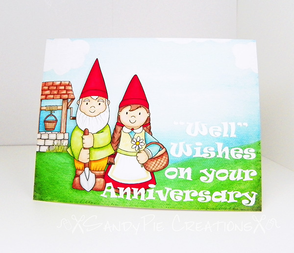 Well Wishes Anniversary Card