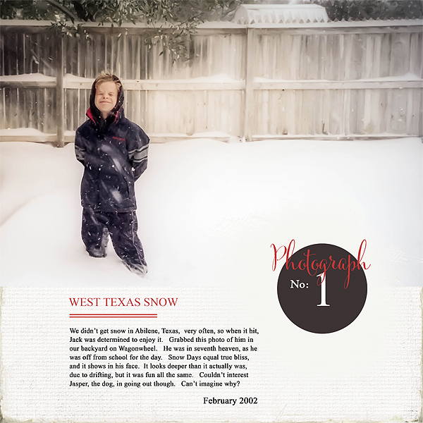 West Texas Snow Day