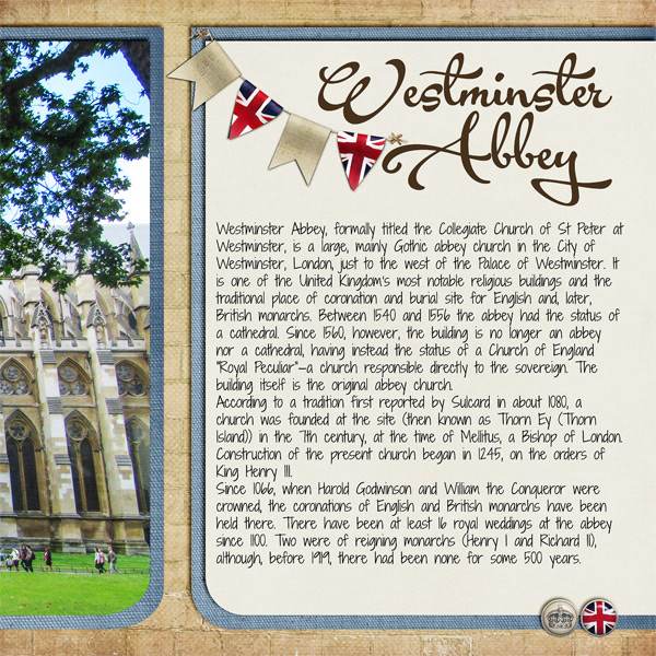 Westminster Abbey, right side