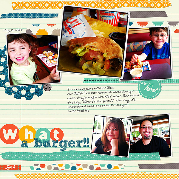 WHAT A BURGER / ahg050313