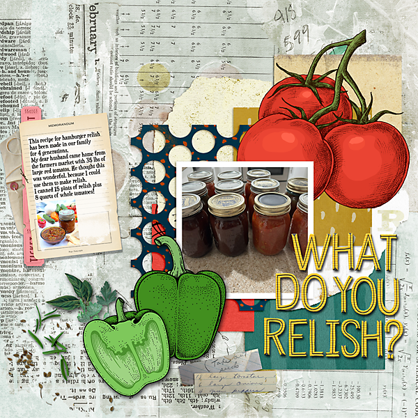 What Do You Relish?