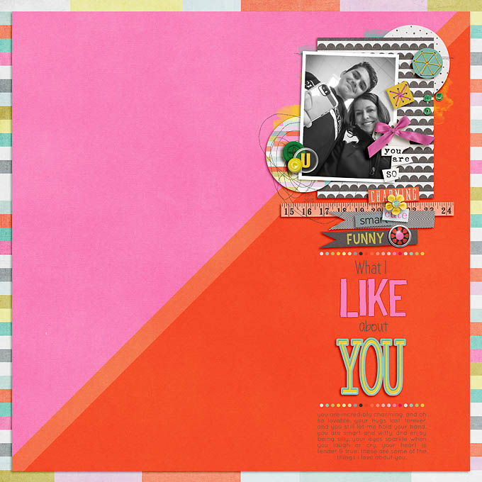 What I Like About You - MOC Day 17 Title Work