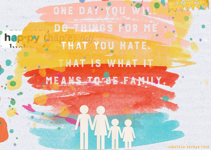 What it means to be family