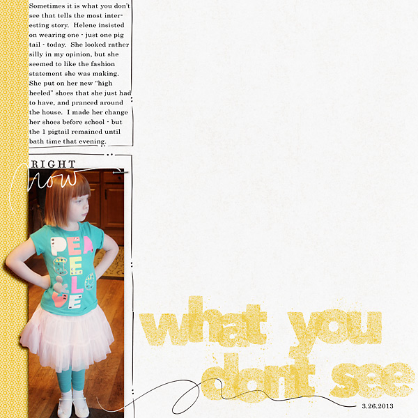 what you don't see