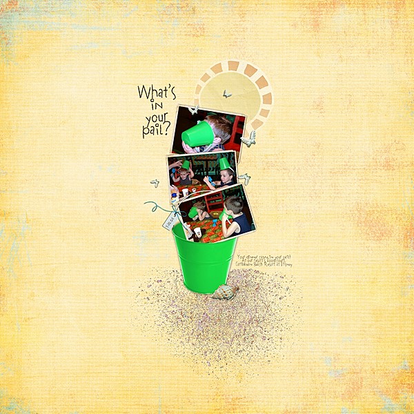 What's in your pail?