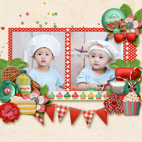 When I grow up, I want to be a baker!