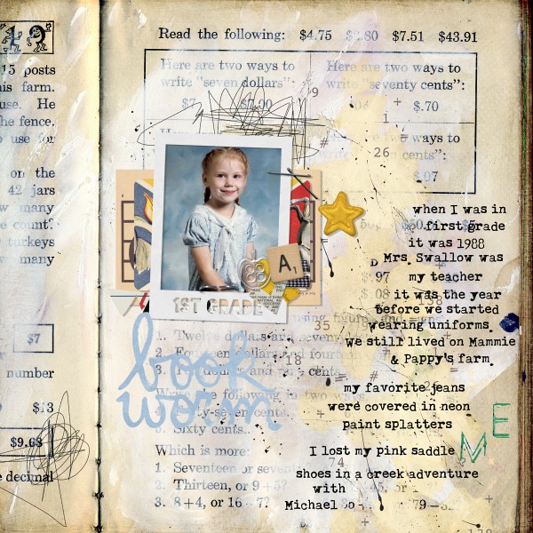 when I was in 1st grade