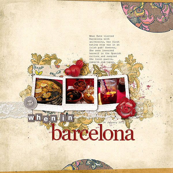 When in Barcelona ...