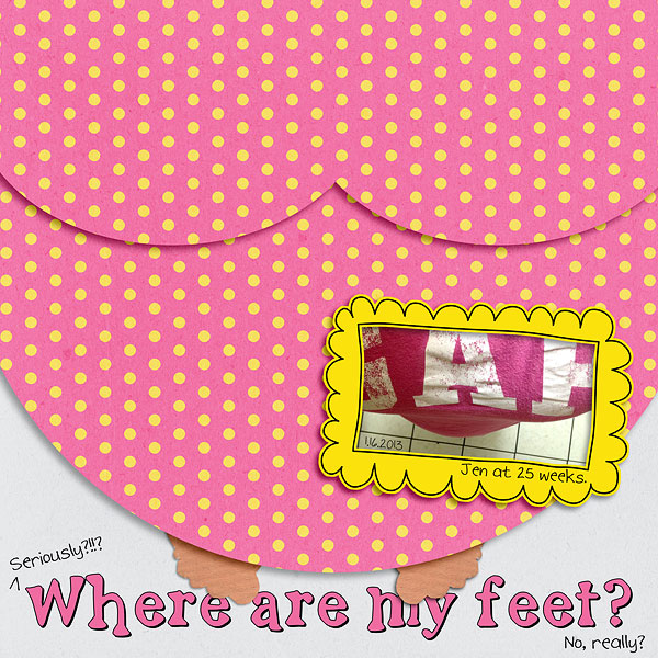Where are my feet?