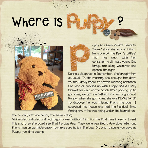 Where is Puppy? - MOC5 - Day 10