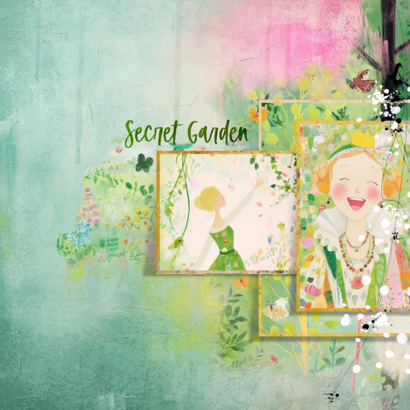Whimsical Secret Garden