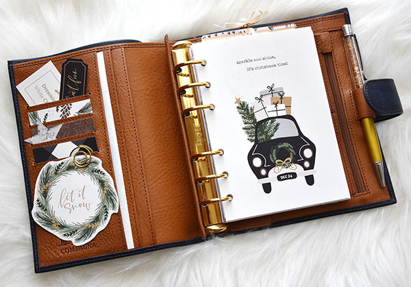 White Christmas Planner