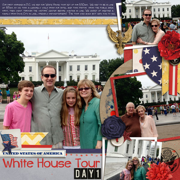 White House Tour- Day 1