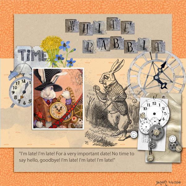 White Rabbit - Sept Challenge