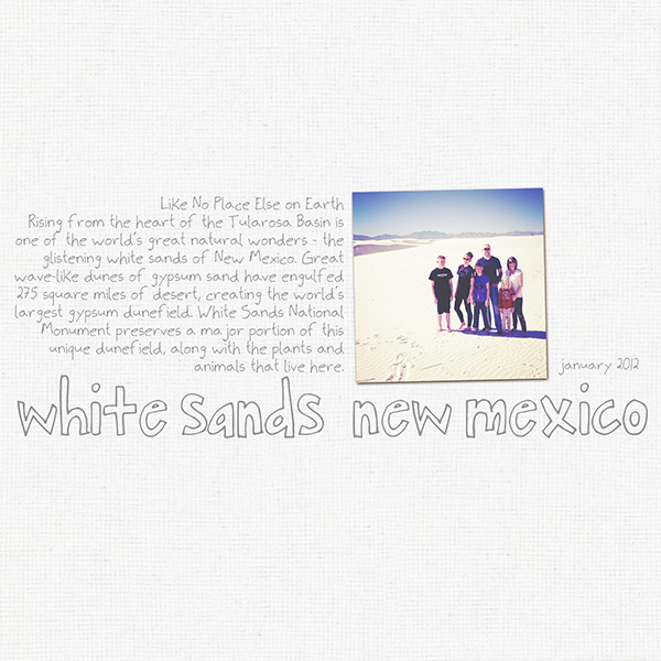White Sands