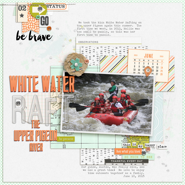 white water rafting